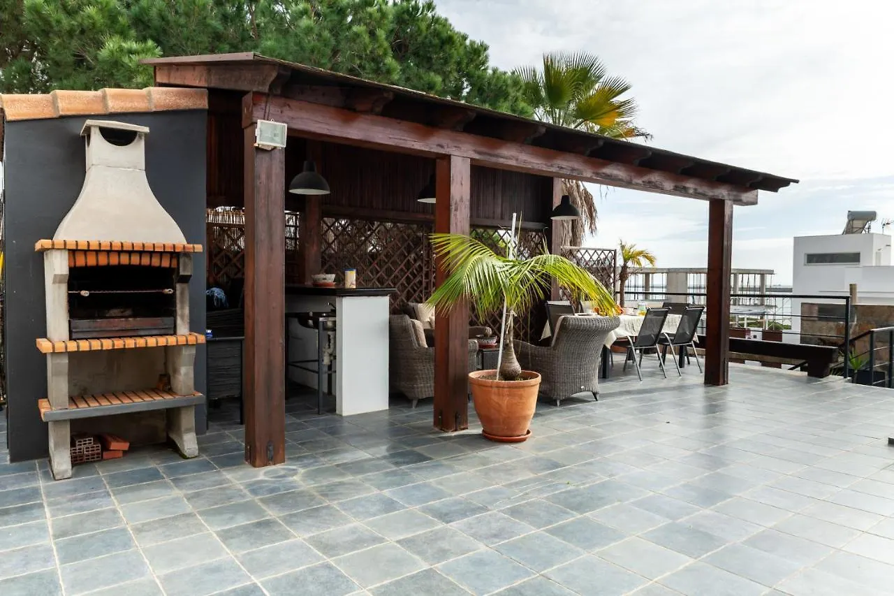 Chalet Con Piscina Privada En Mazagon