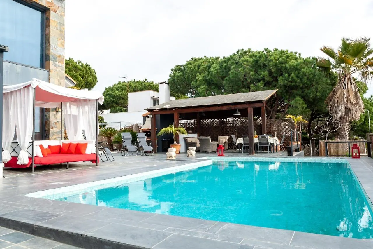 Chalet Con Piscina Privada En Mazagon 0*,